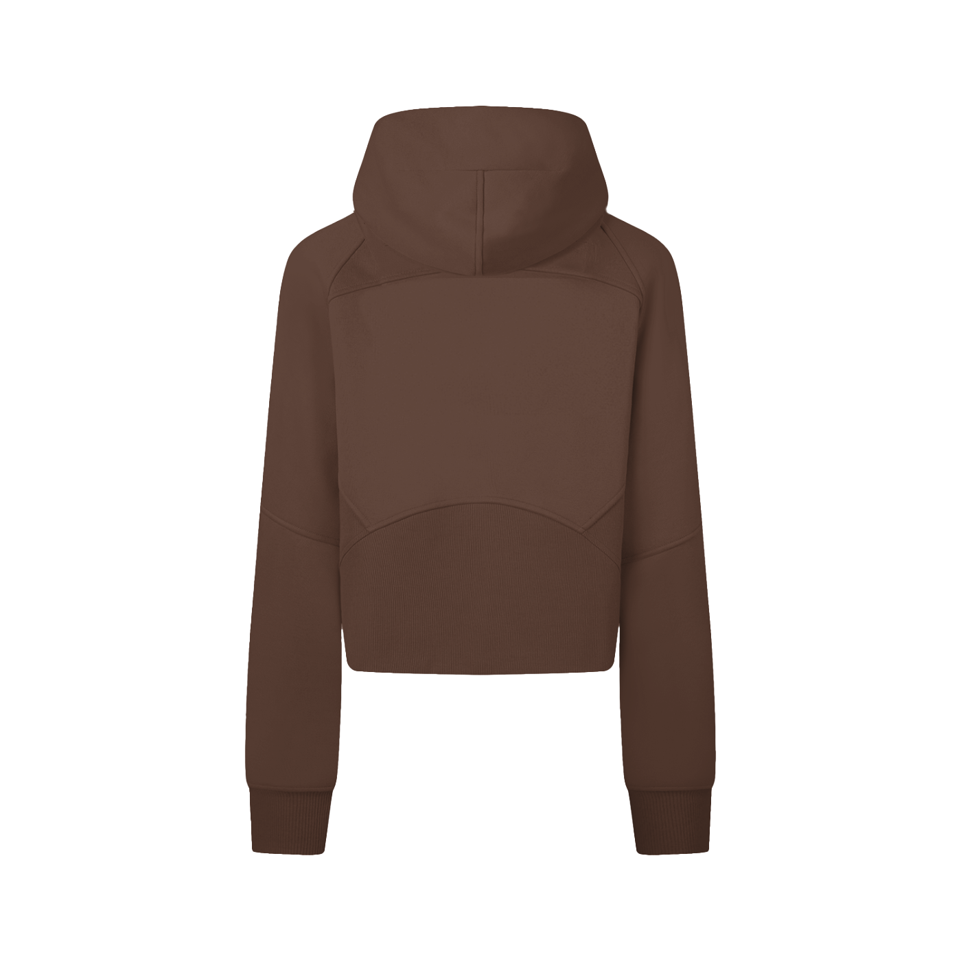 MadSad - Cropped Zip-Through Hoodie