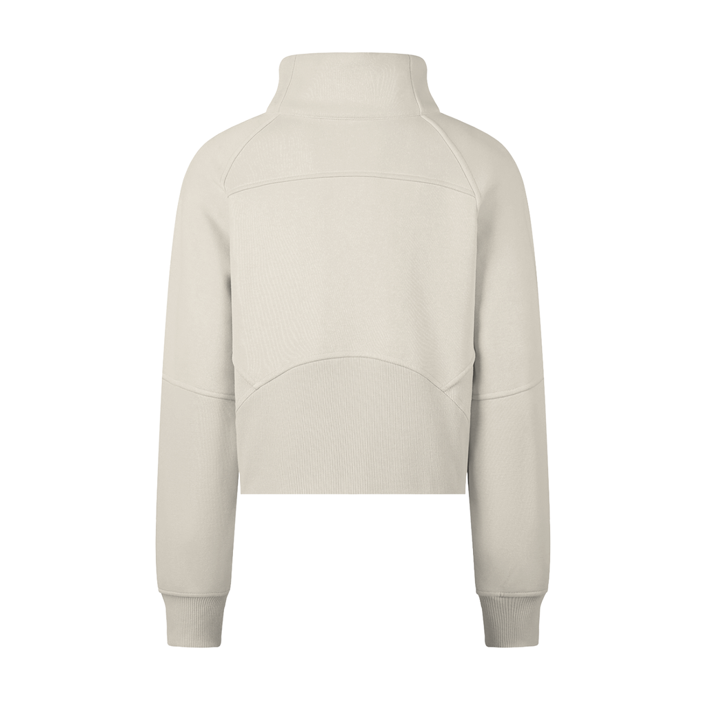 MadSad - Cropped Half-Zip Sweatshirt