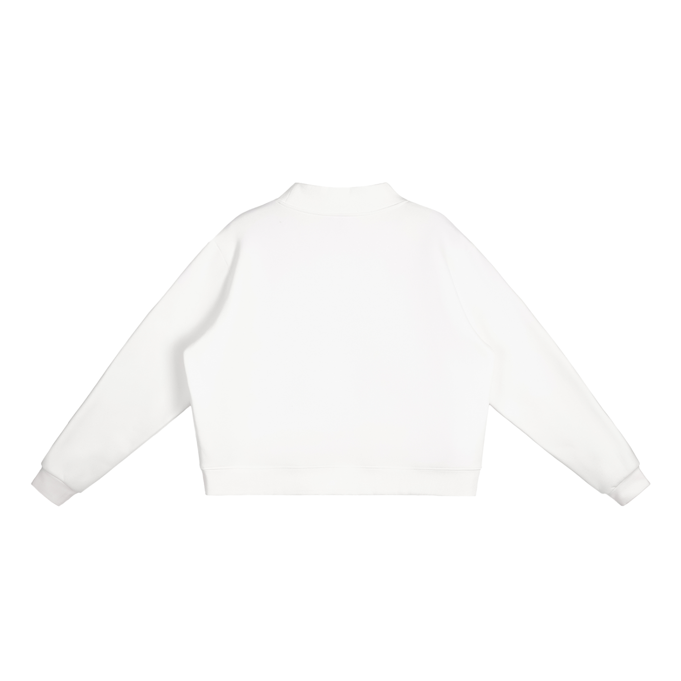 MadSad Fleece Mock Neck Sweatshirt