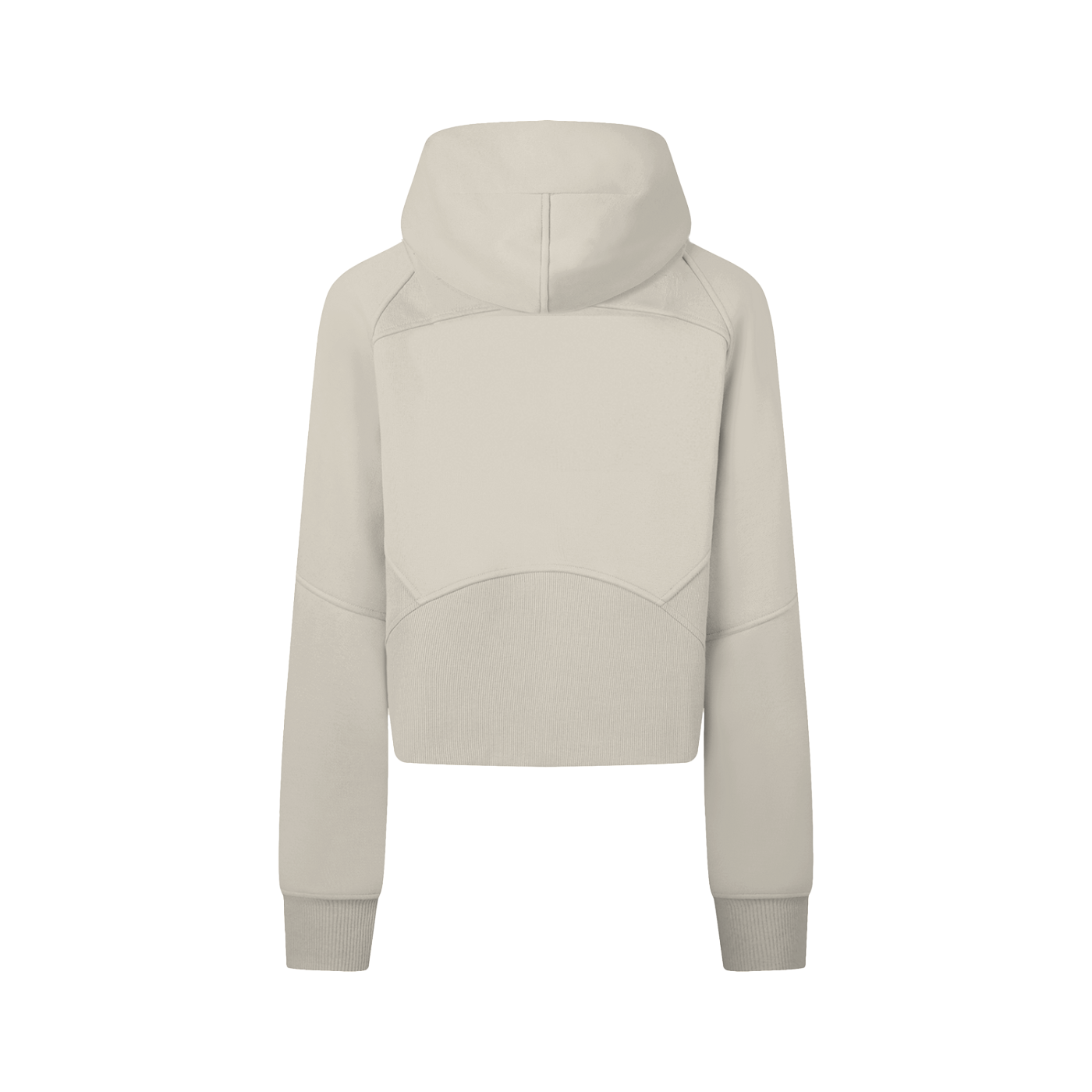 MadSad - Cropped Zip-Through Hoodie