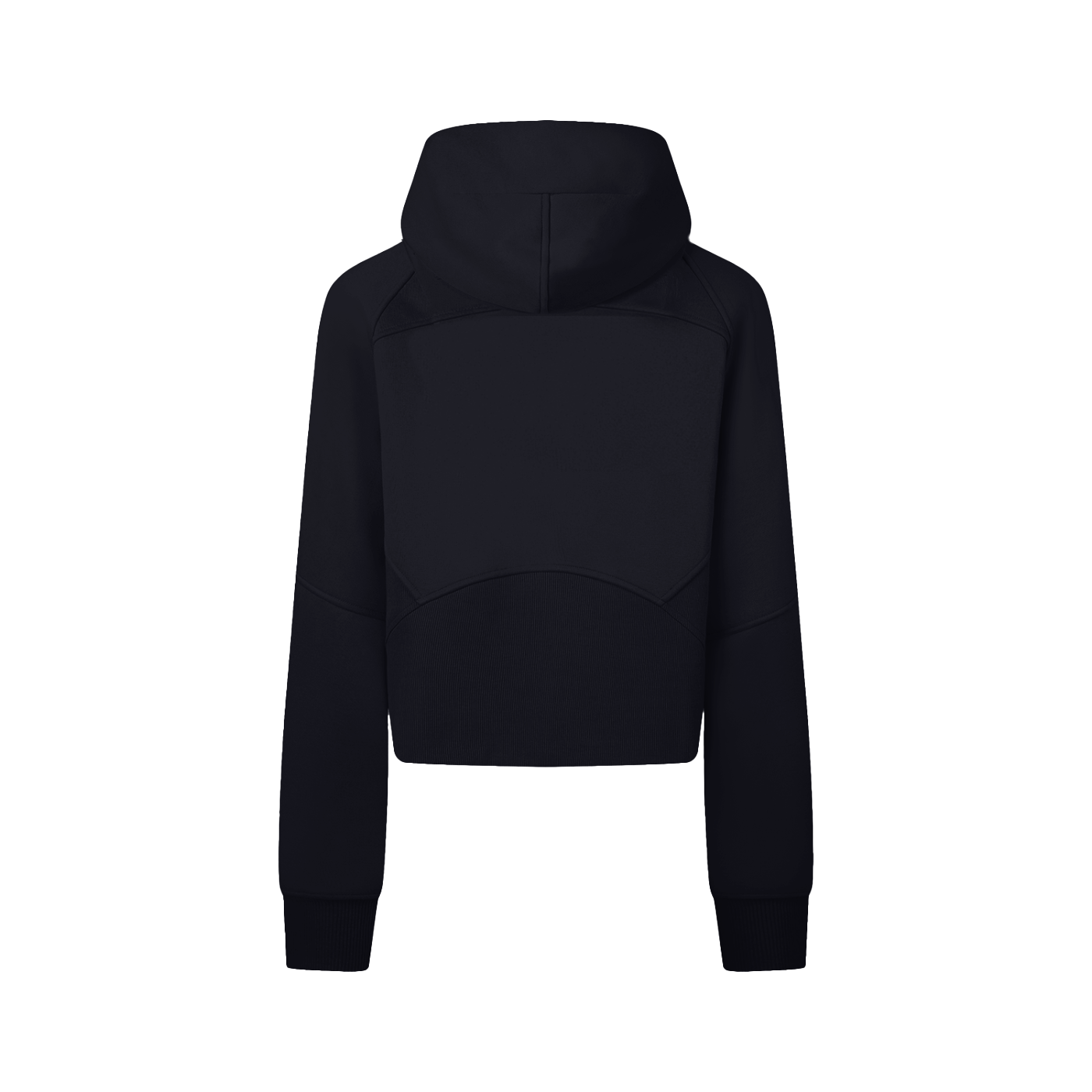MadSad - Cropped Zip-Through Hoodie