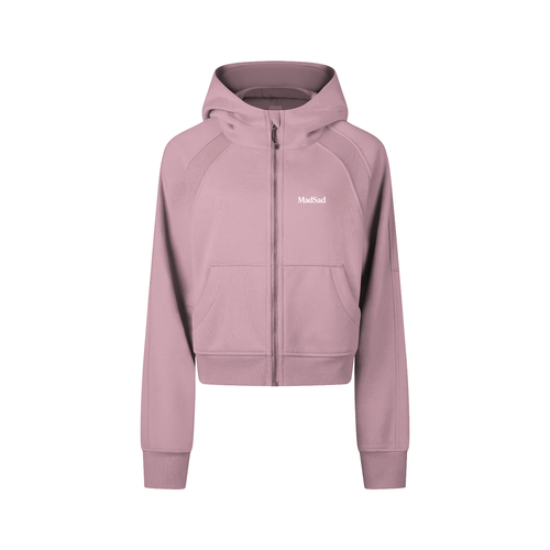 MadSad - Cropped Zip-Through Hoodie