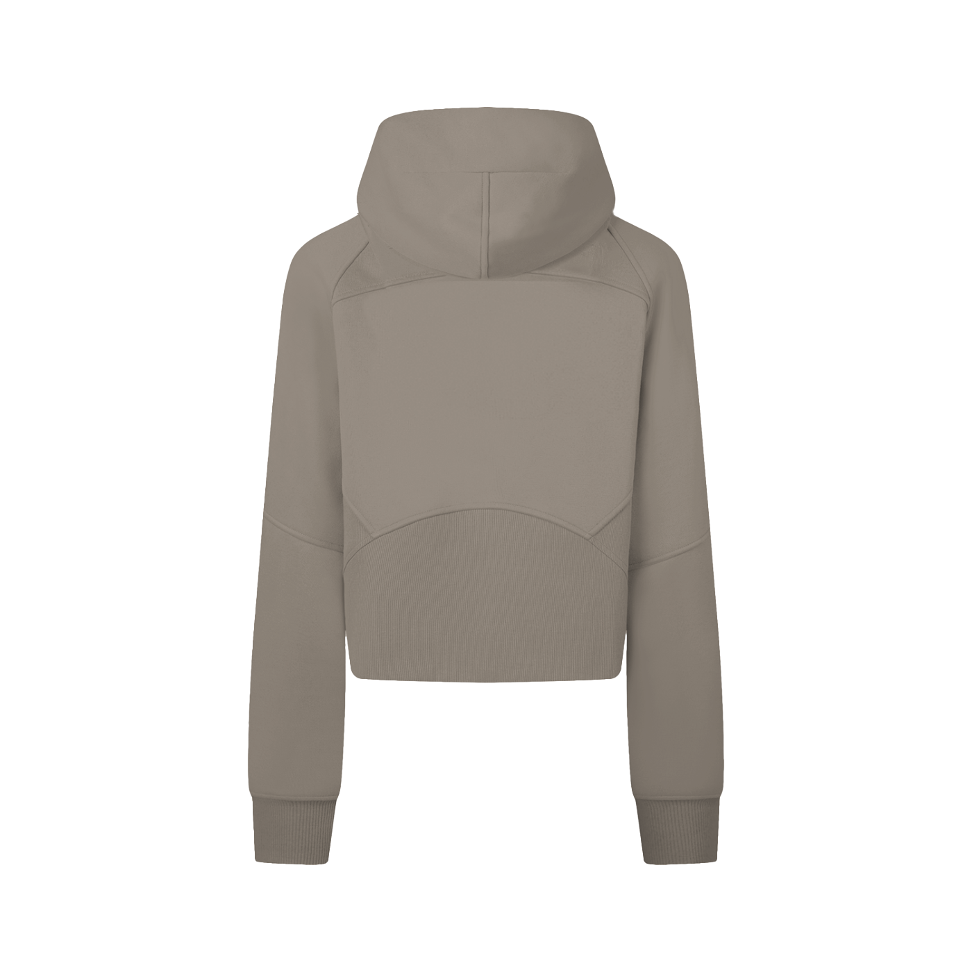 MadSad - Cropped Zip-Through Hoodie