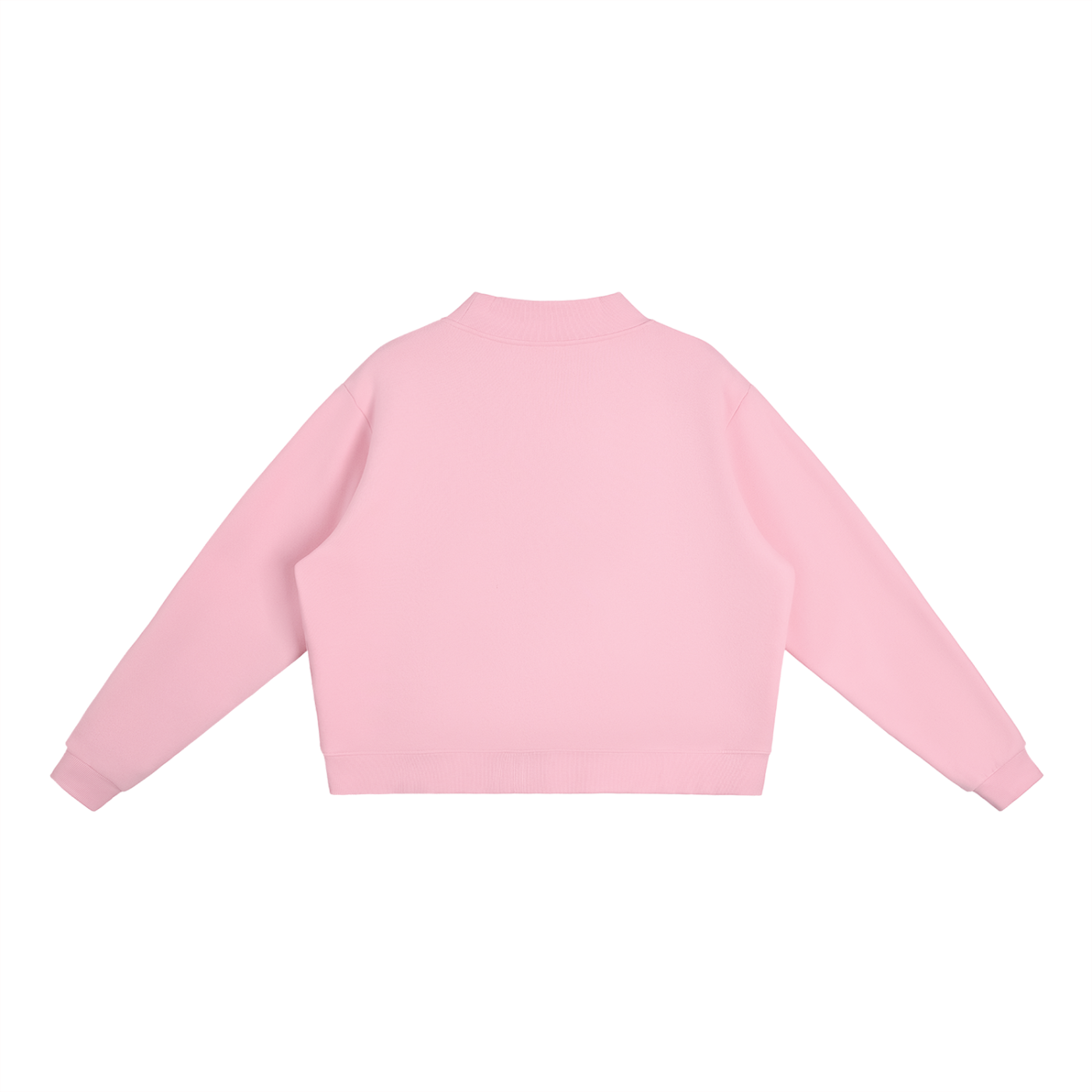 MadSad Fleece Mock Neck Sweatshirt