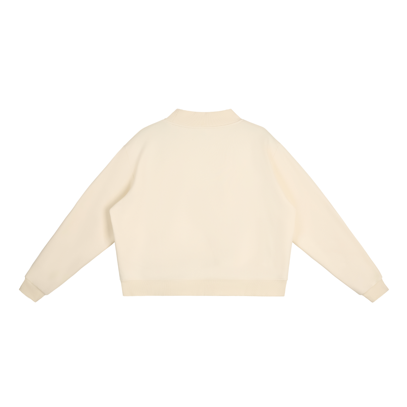 MadSad Fleece Mock Neck Sweatshirt