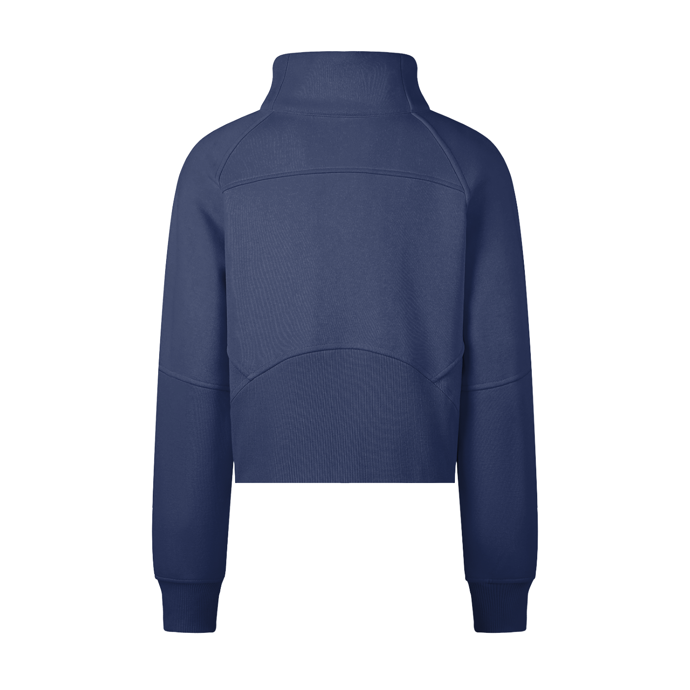 MadSad - Cropped Half-Zip Sweatshirt