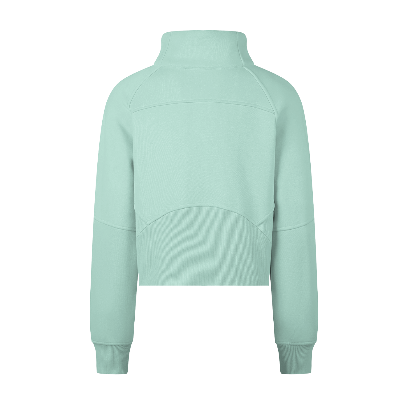 MadSad - Cropped Half-Zip Sweatshirt