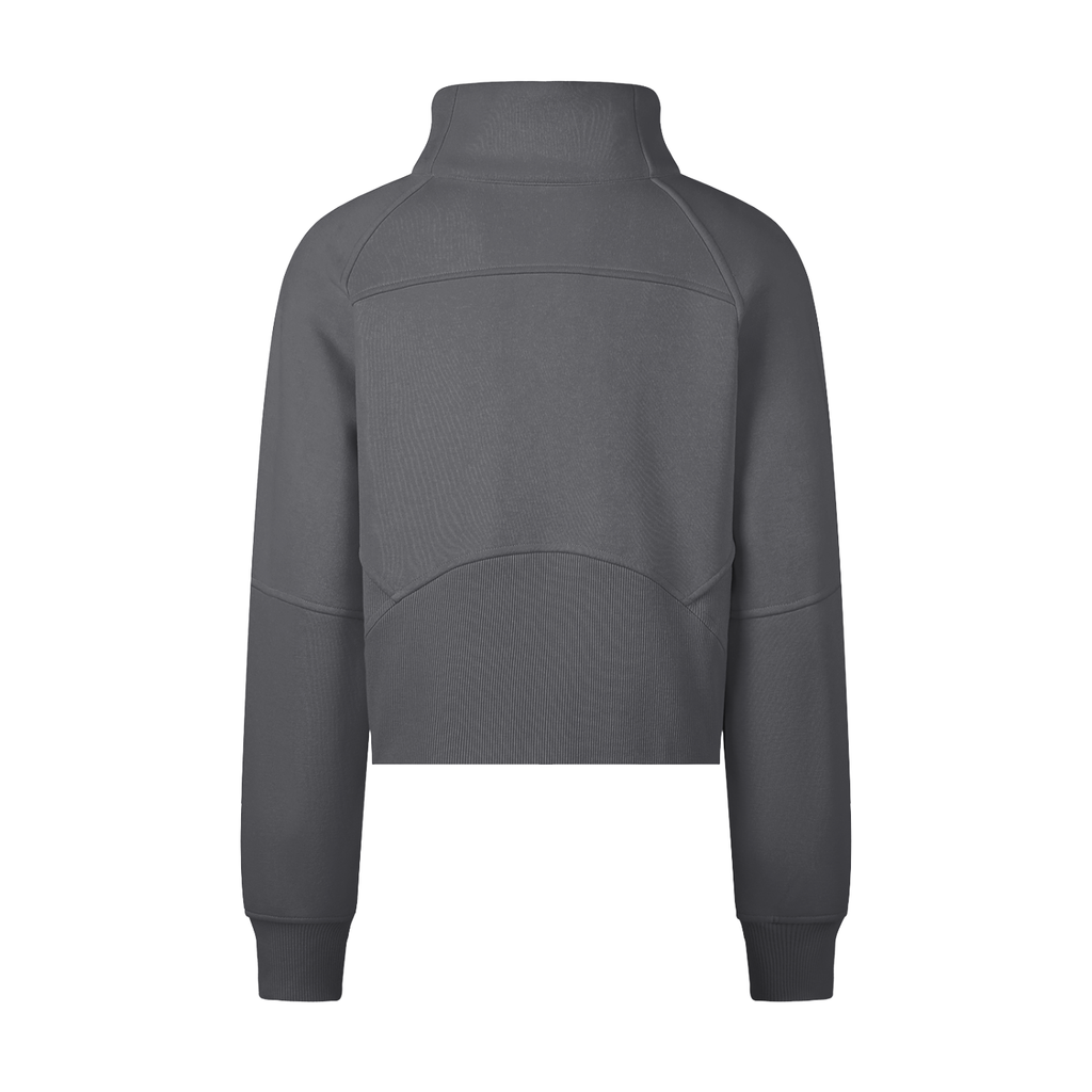 MadSad - Cropped Half-Zip Sweatshirt