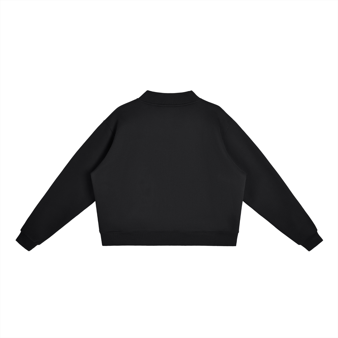 MadSad Fleece Mock Neck Sweatshirt