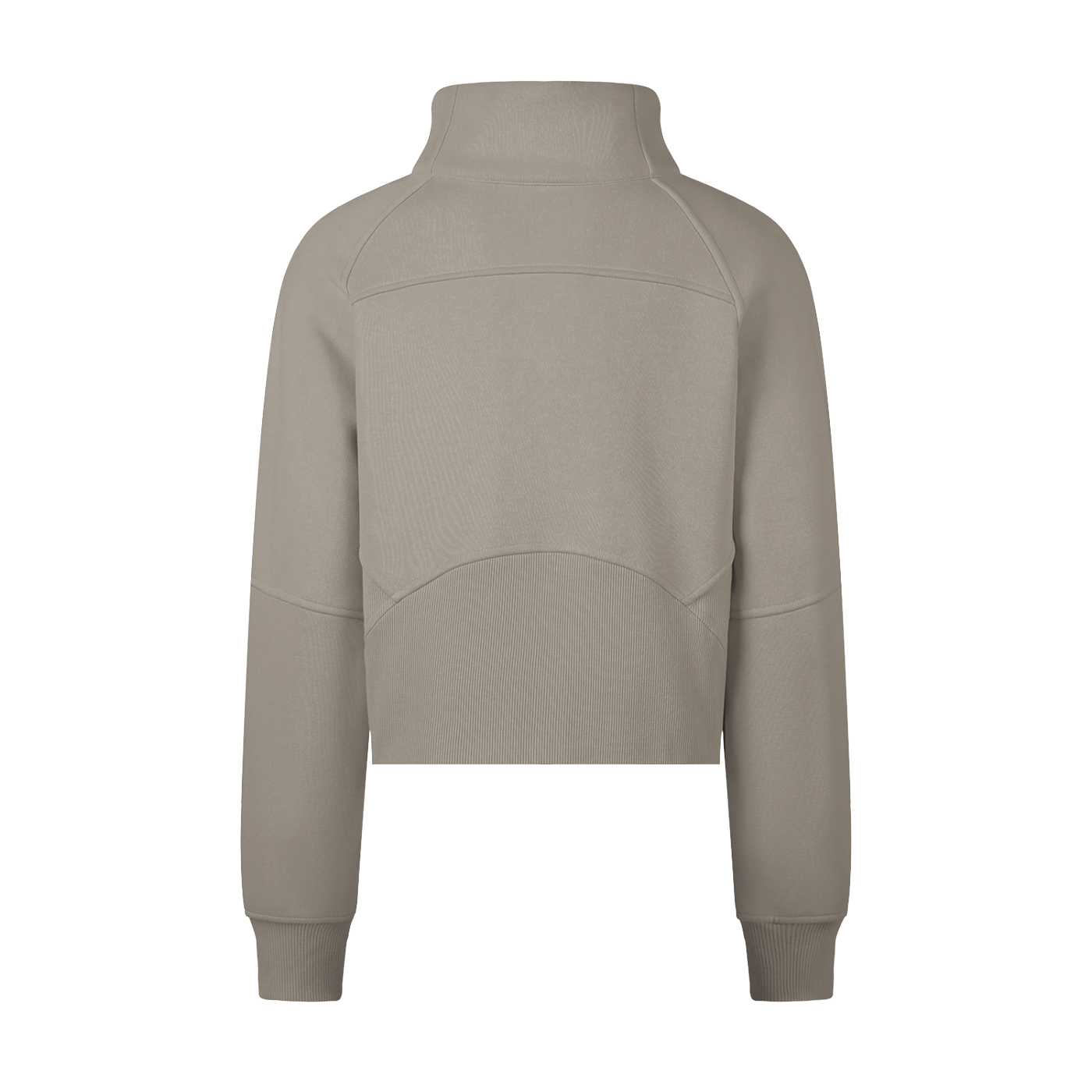 MadSad - Cropped Half-Zip Sweatshirt