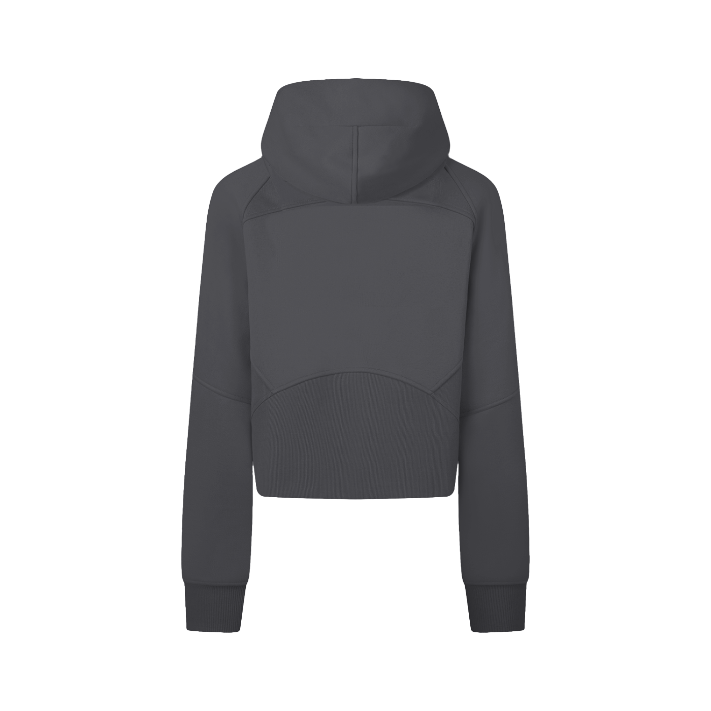 MadSad - Cropped Zip-Through Hoodie
