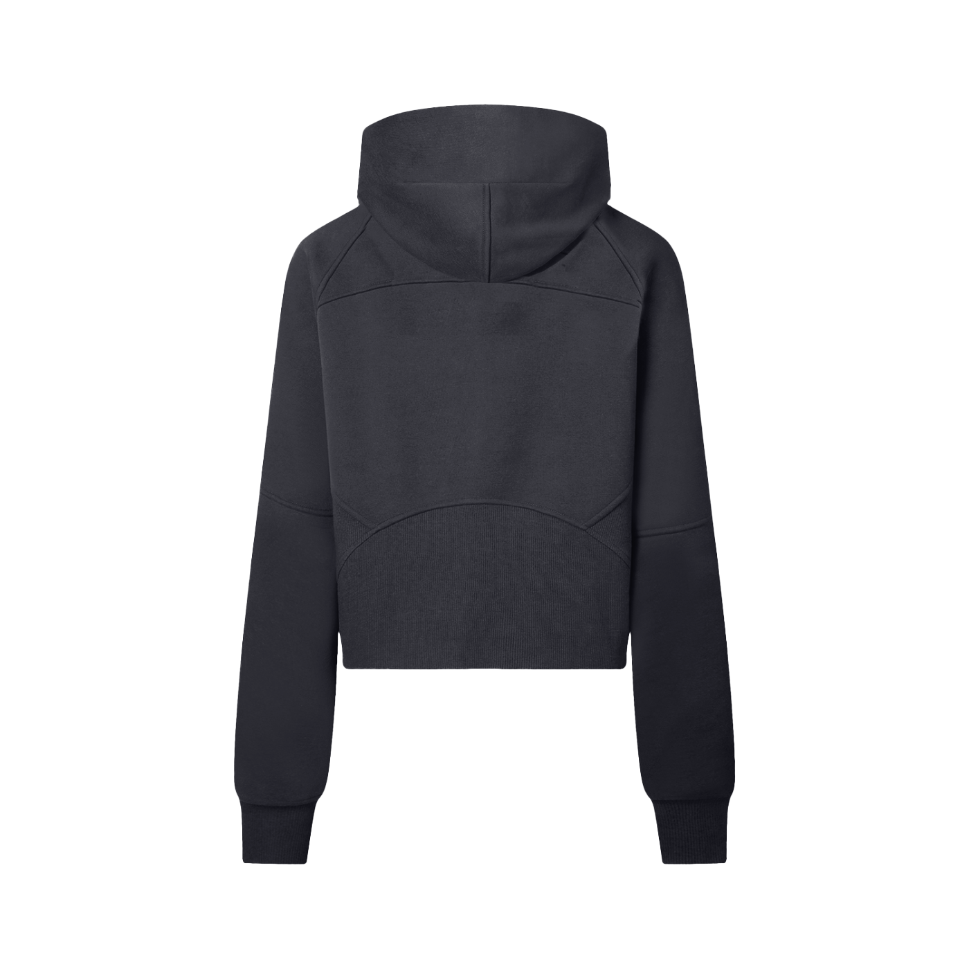MadSad - Cropped Half-Zip Hoodie