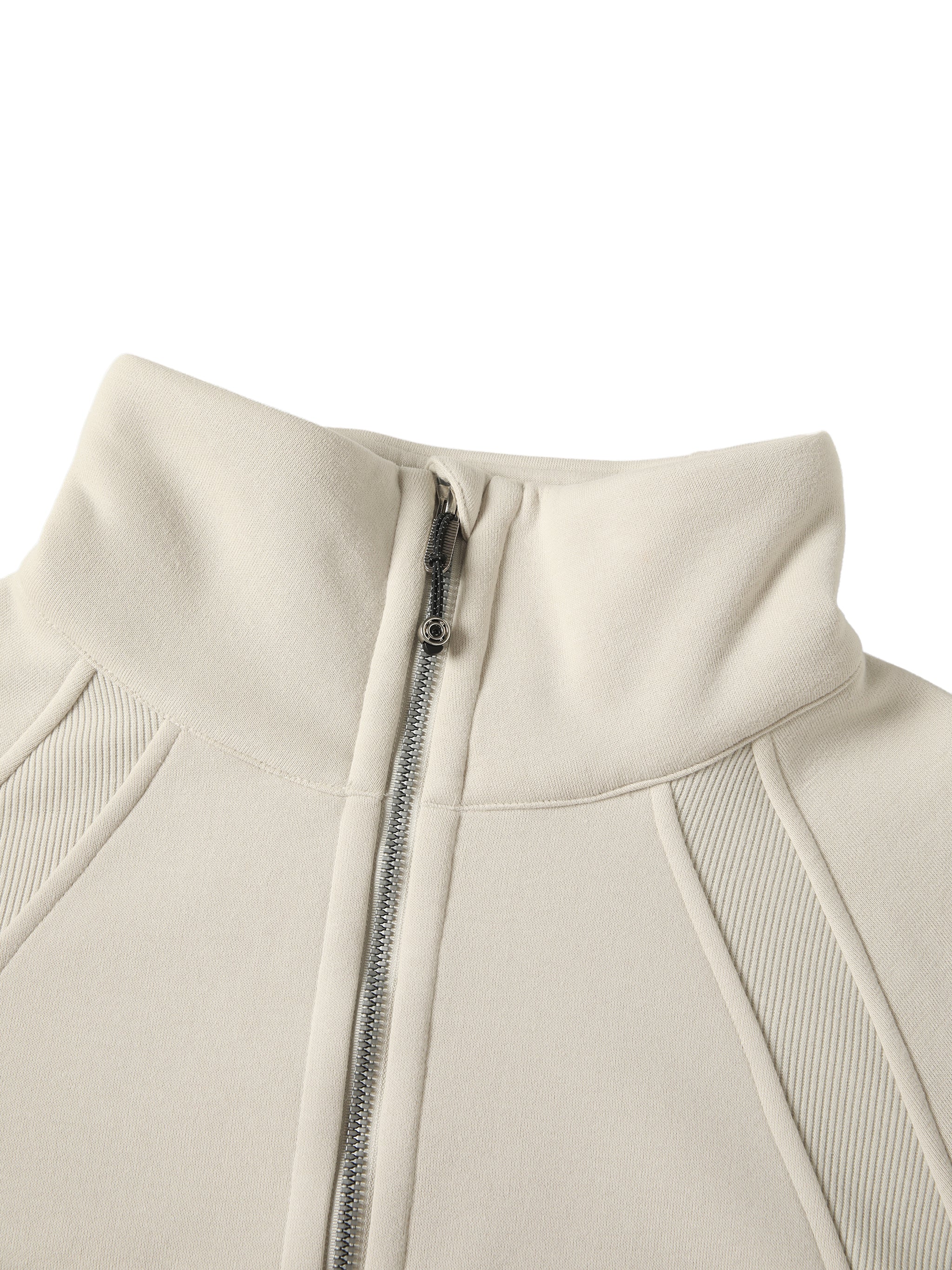 MadSad - Cropped Half-Zip Sweatshirt