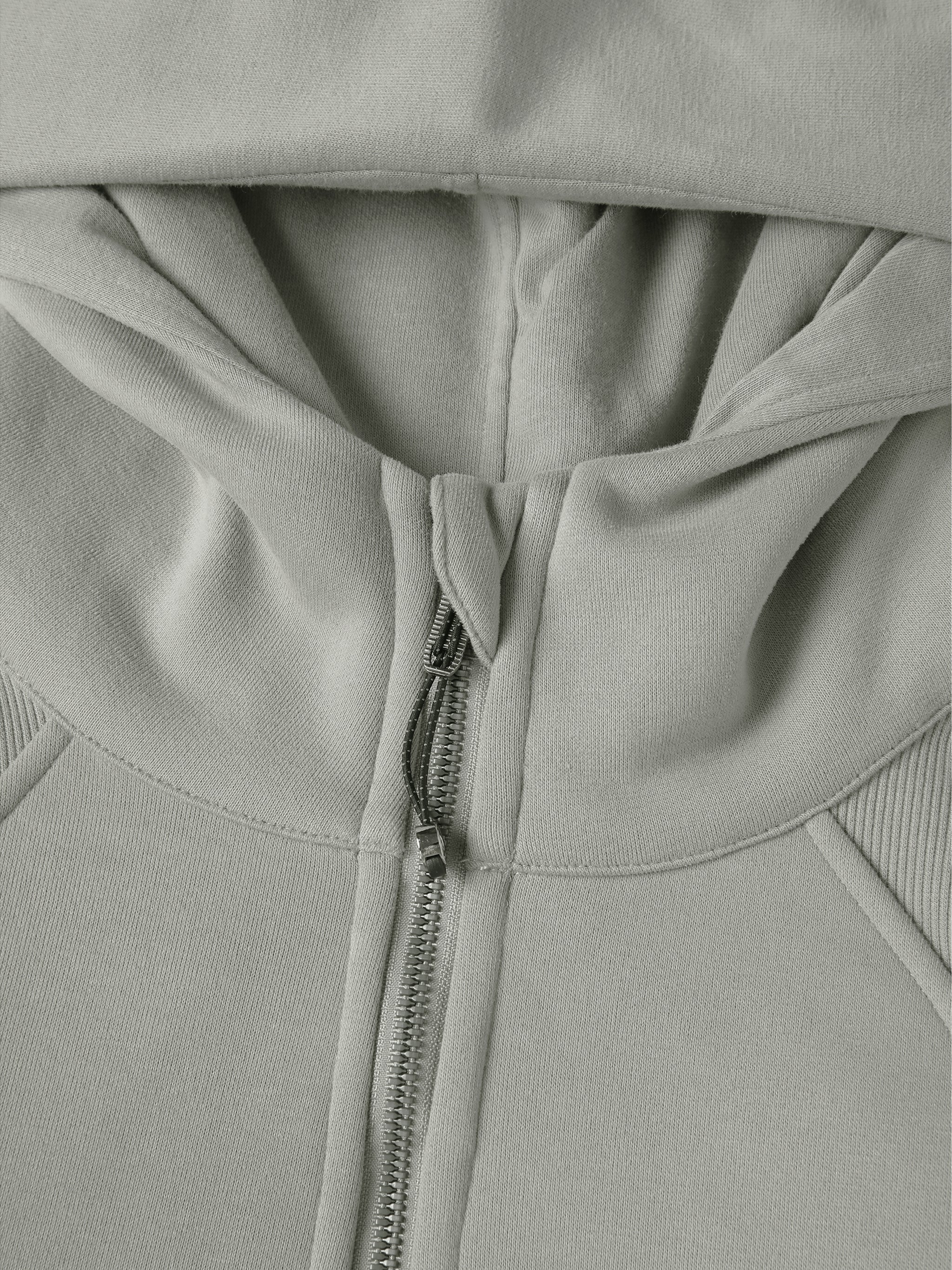 MadSad - Cropped Zip-Through Hoodie