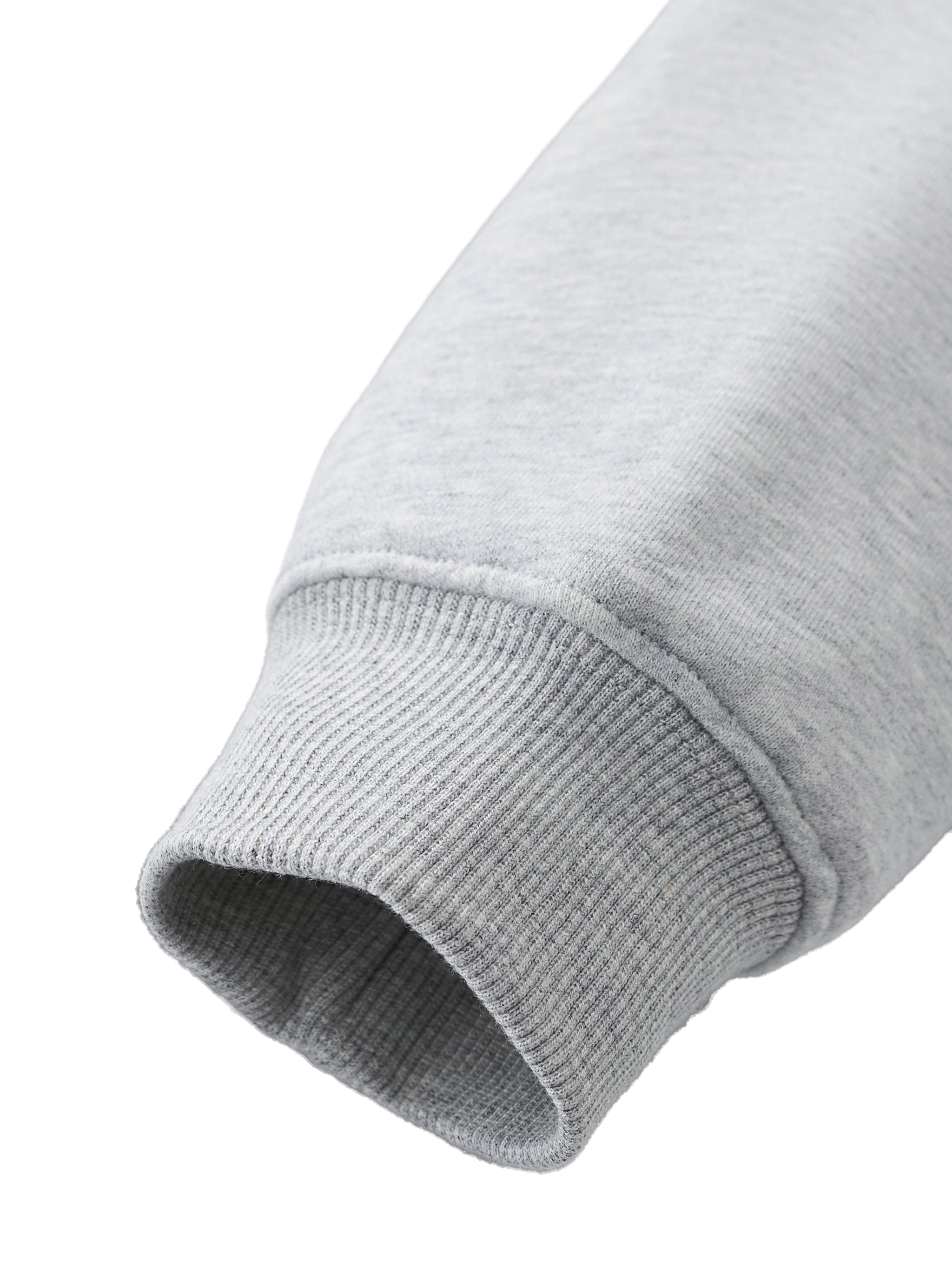 MadSad - Fleeced Zip-Up Cropped Hoodie