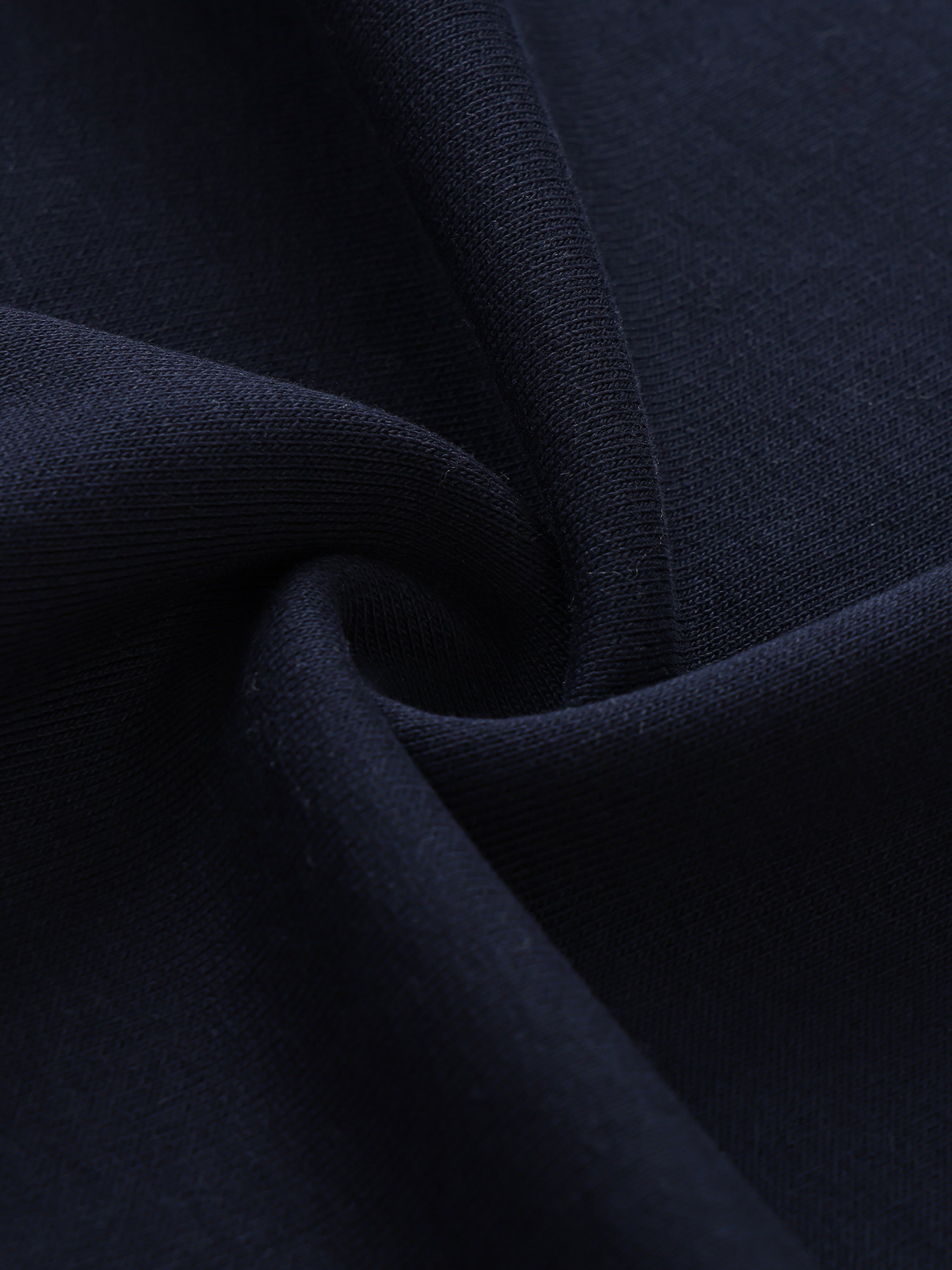 MadSad - Striped Lapel Collar Sweatshirt