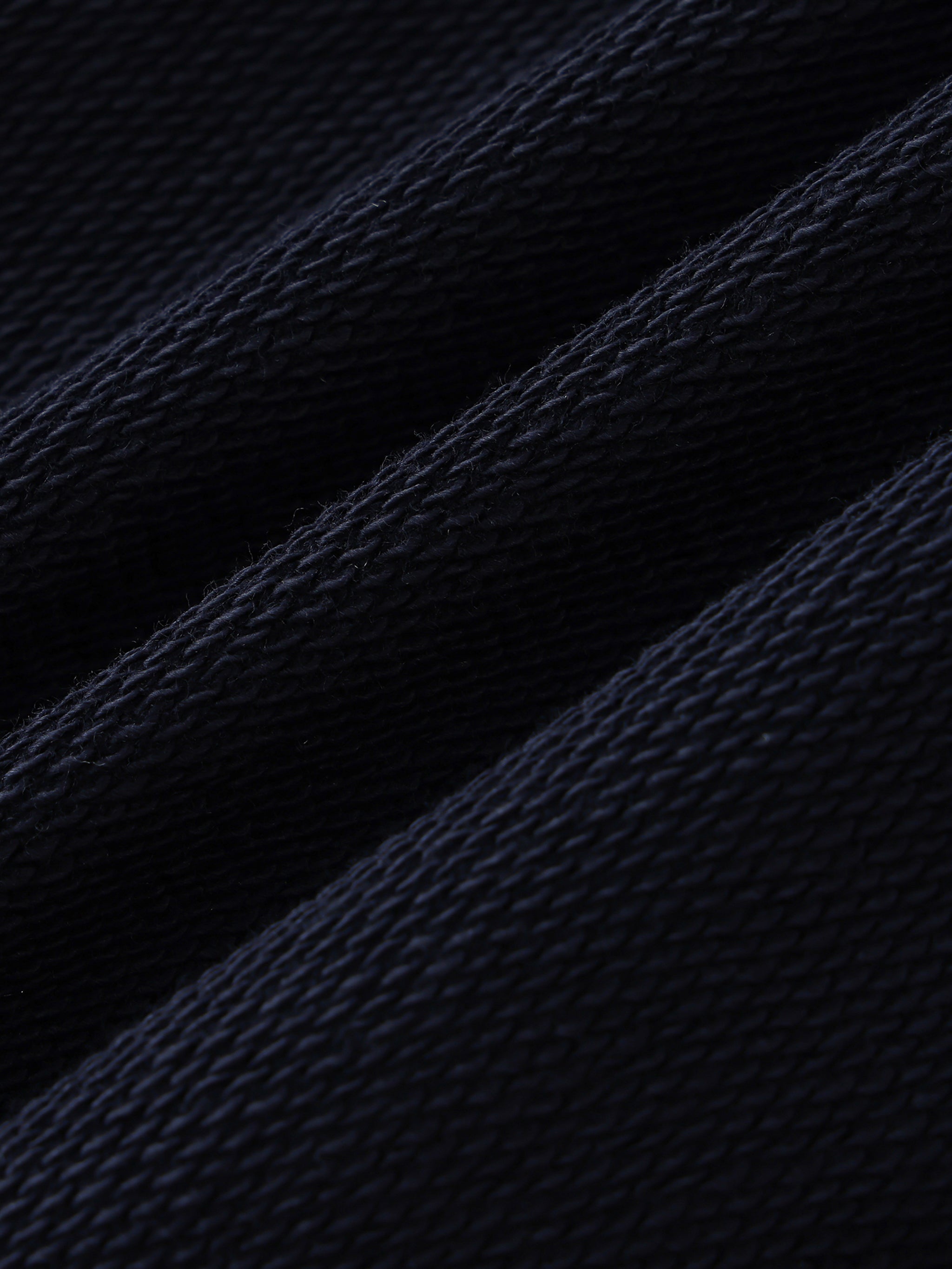 MadSad - Striped Lapel Collar Sweatshirt